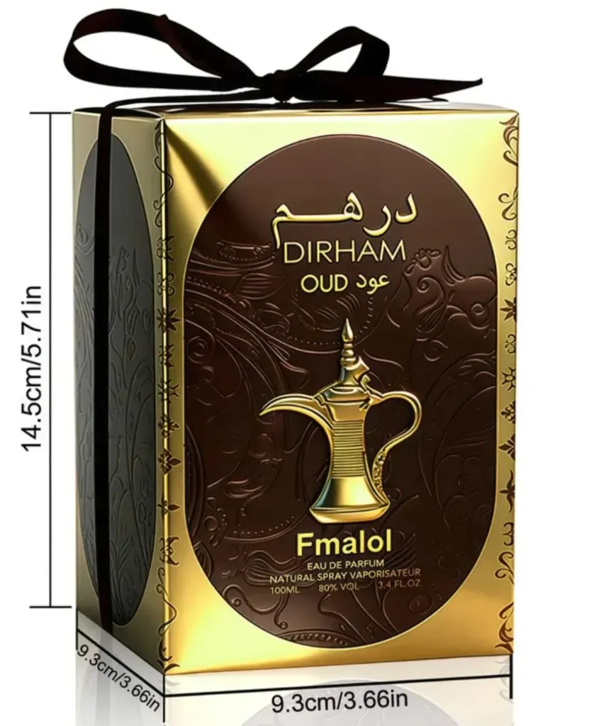 Dirham Oud Eau De Parfum – Original UAE Luxury Perfume (100ml)