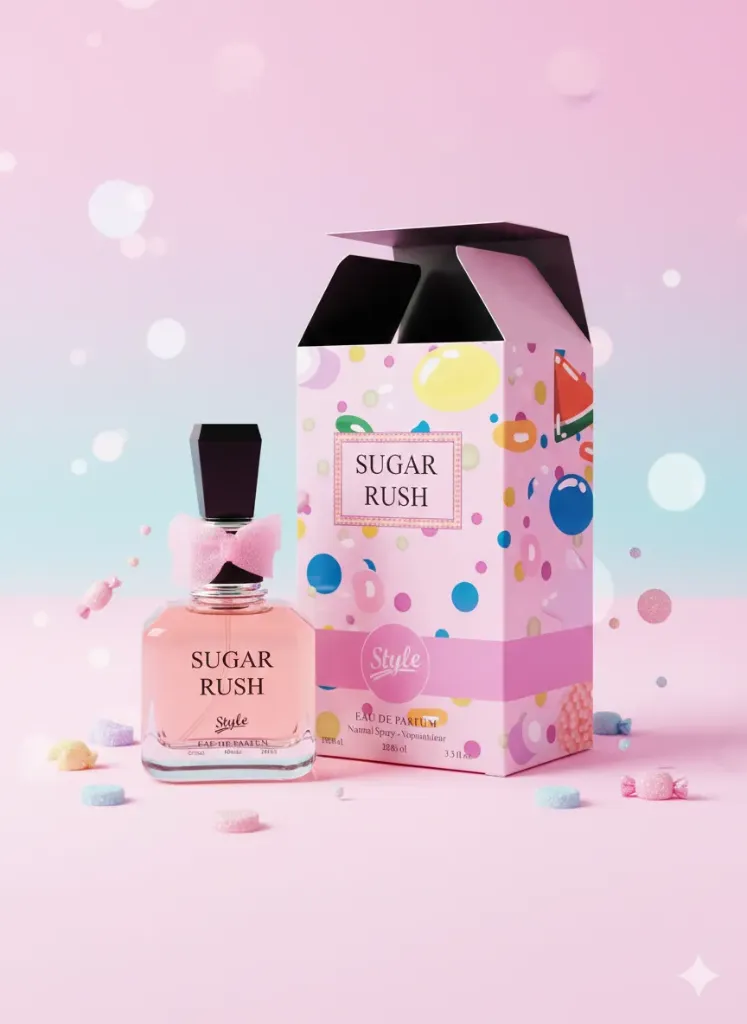 Sugar Rush Eau De Parfum – Sweet Fruity Floral Long-Lasting Perfume for Women (100ml)