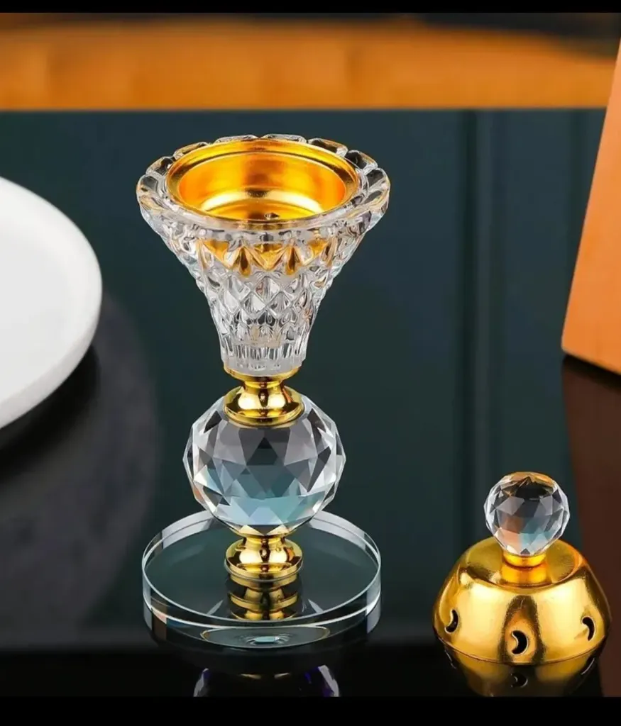 The Majestic Crystal Oud Burner (Mabkhara)