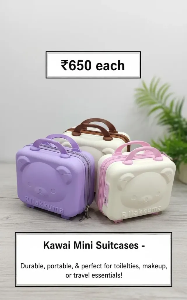 Kawai mini suitcases 🧳