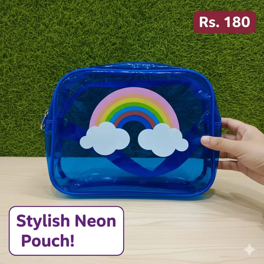 stylish Neon Pouch