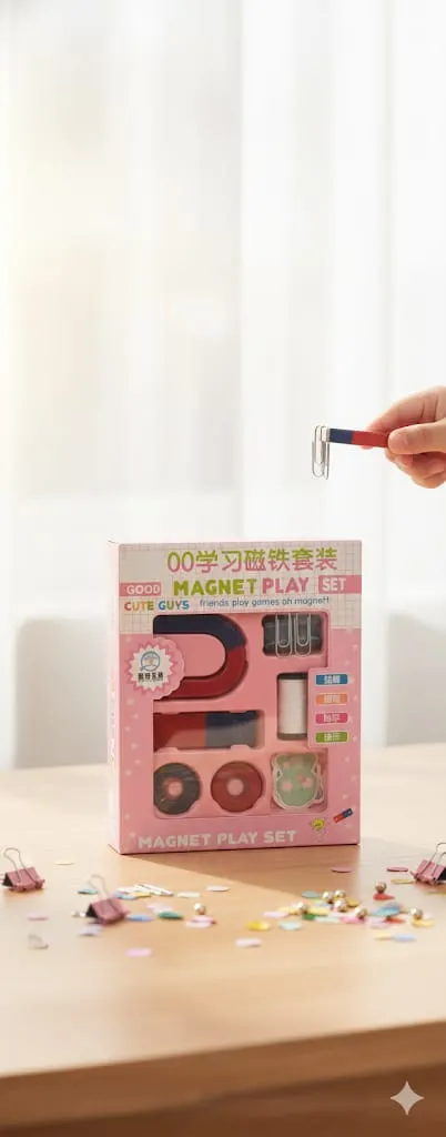 Magnetic Discovery Play Set – Educational STEM Science Kit