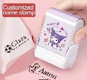 Waterproof Name Stamp – Washable Ink for -Lasting Labels on Clothes, Bags, Shoes & More – Ideal for Travel & Everyday Use.
