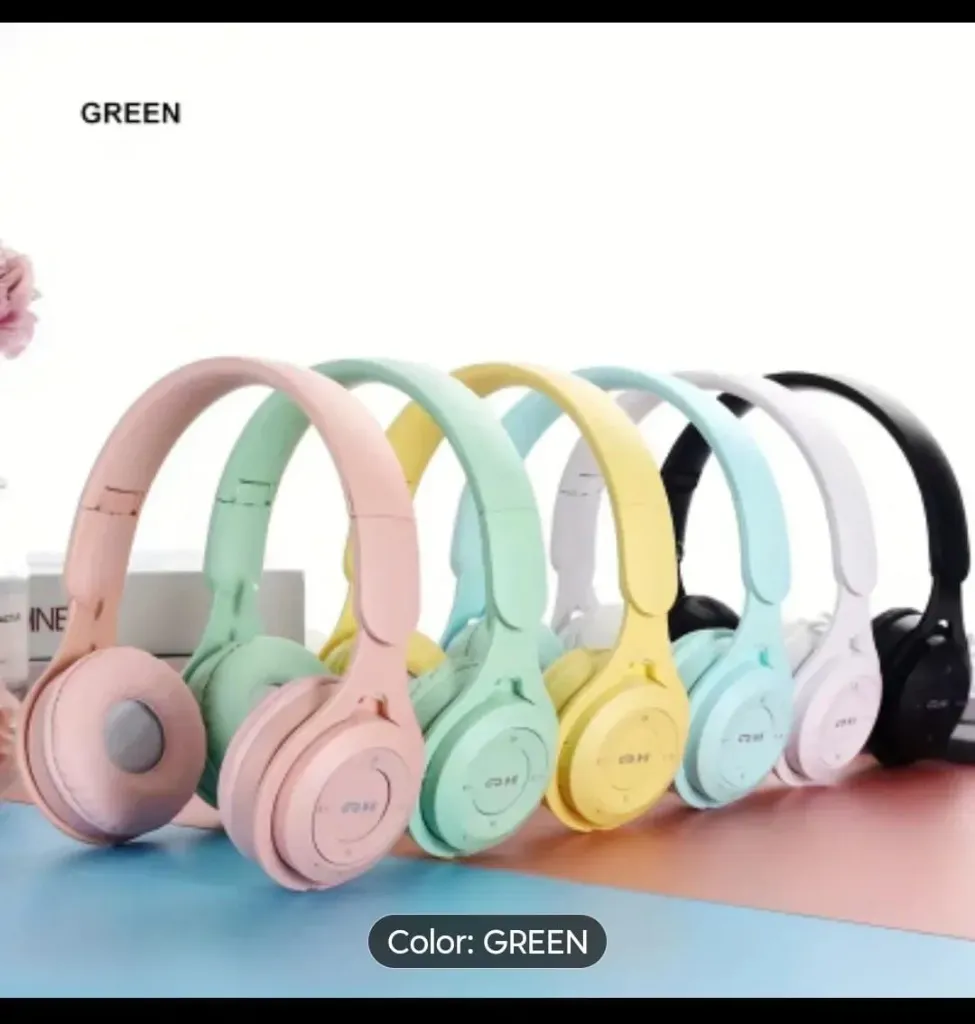 🎧 Wireless Foldable Bluetooth Headphones – Stylish Comfort