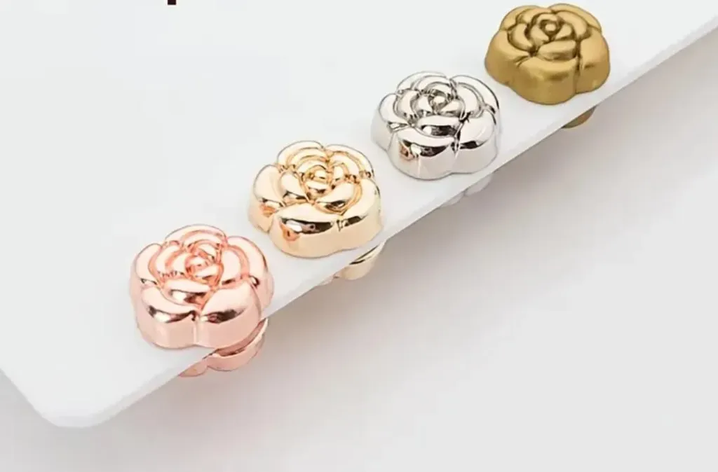 Magnetic flower Hijab Buttons – pack of 2